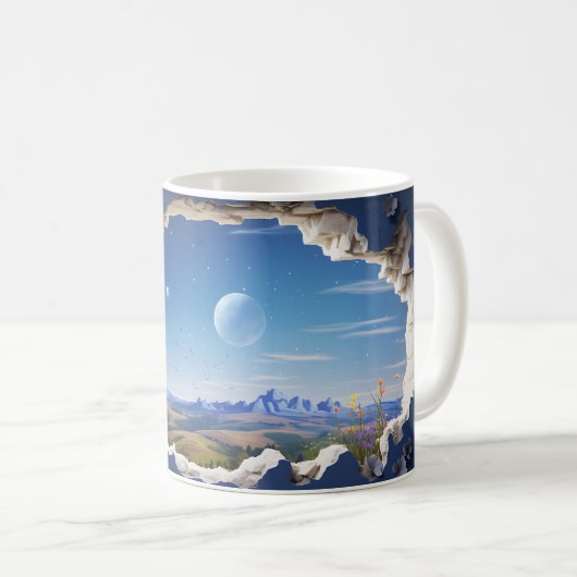 Mug Conception 3D Starry Night (Devant droit)
