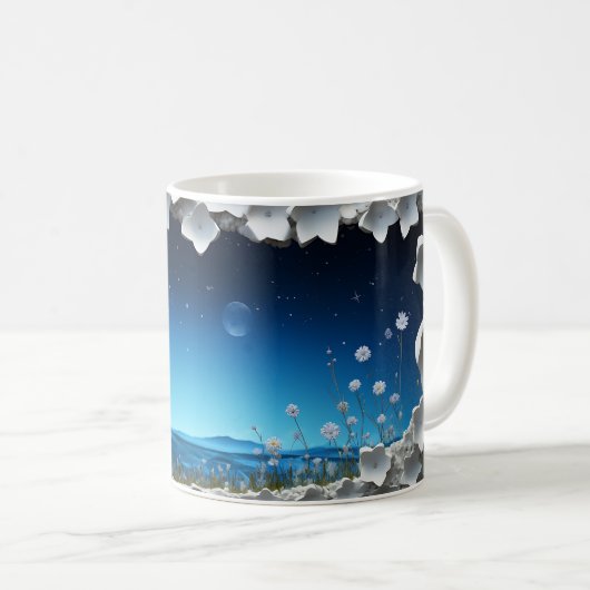 Mug Conception 3D Starry Night (Devant droit)
