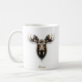 Mug Conception à deux faces de café d'orignal (Gauche)