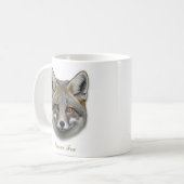 Mug Conception à deux faces de café Fox Corsac (Devant gauche)