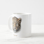 Mug Conception à deux faces de café Leopard (Devant gauche)