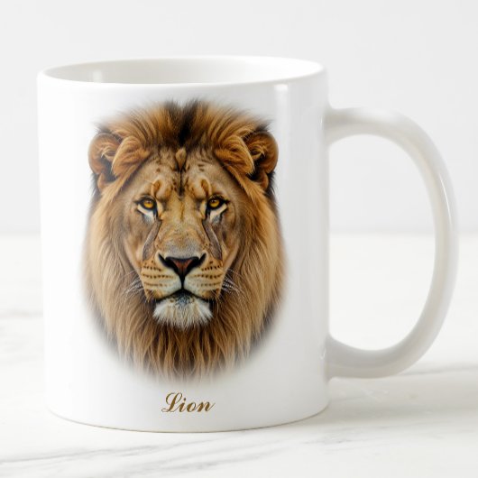 Mug Conception à deux faces de café Lion
