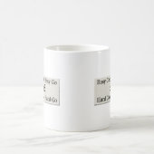 Mug Conception À Propos D'Un Travail Facile Et D'Une R (Centre)