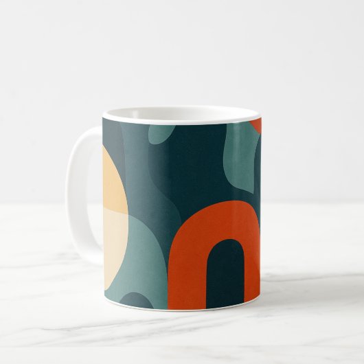 Mug Conception abstraite (Devant gauche)