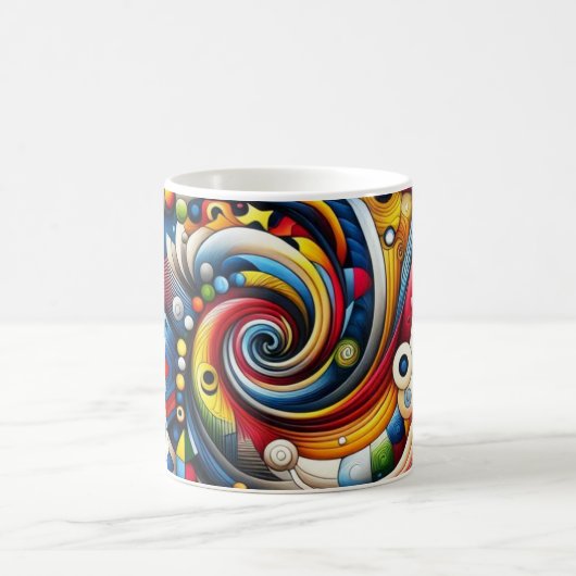 Mug conception abstraite (Centre)