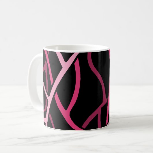 Mug Conception abstraite 2 (Devant gauche)