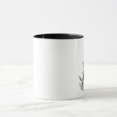 Mug conception abstraite de guitare (Centre)
