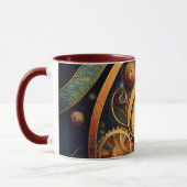 Mug Conception Abstraite de Mécanisme à l'Esthétique S (Gauche)