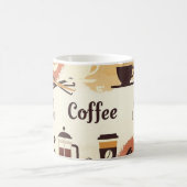 Mug Conception Abstraite de pâte à café Earthy (Centre)