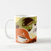 Mug Conception Abstraite de pâte à café Earthy (Gauche)