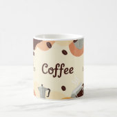 Mug Conception Abstraite de pâte à café Earthy (Centre)