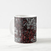 Mug Conception abstraite de samphire (Devant gauche)