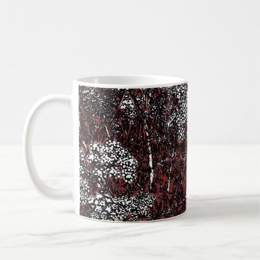 Mug Conception abstraite de samphire (Gauche)
