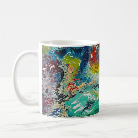 Mug Conception abstraite de Viktor Tilson (Gauche)