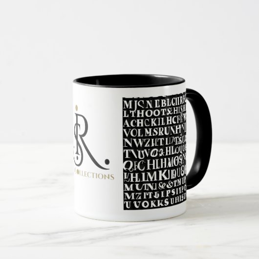 Mug Conception abstraite moderne (Devant droit)