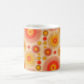 Mug Conception abstraite moderne et attrayante avec fl (Centre)