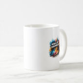 Mug Conception Abstraite Motivationnelle 'Faire Que Ce (Devant droit)