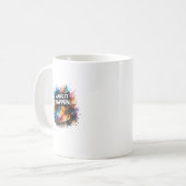 Mug Conception Abstraite Motivationnelle 'Faire Que Ce (Devant gauche)