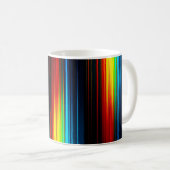 Mug Conception Abstraite Originale Colorée (Devant droit)