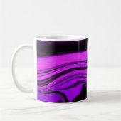 Mug Conception abstraite violette (Gauche)
