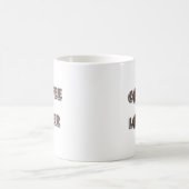 Mug Conception Amateur de Café avec Vrai Haricot (Centre)
