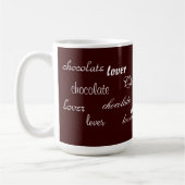 Mug Conception Amateur de Chocolat Noir (Gauche)