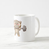 Mug conception amoureux des chats motivante (Devant droit)