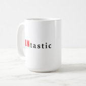 Mug Conception amusante et amusante (Devant gauche)