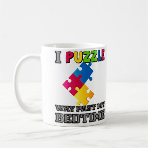Mug Conception amusante pour amateurs de puzzles pour