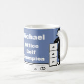 Mug Conception amusante pour l'amateur de golf (Devant droit)
