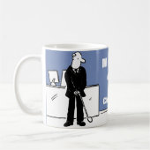 Mug Conception amusante pour l'amateur de golf (Gauche)