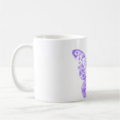 Mug conception artistique de papillon mignon (Gauche)