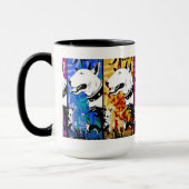 Mug Conception artistique de race de chien de (Gauche)
