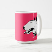 Mug Conception artistique de race de chien de (Devant droit)