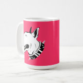 Mug Conception artistique de race de chien de (Devant gauche)