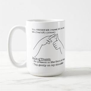Mug Conception ASL - Règle générale