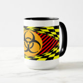 Mug Conception bioaléatoire par Kenneth Yoncich (Devant droit)