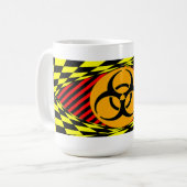 Mug Conception bioaléatoire par Kenneth Yoncich (Devant gauche)