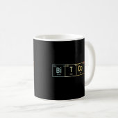 Mug Conception Bitcoin et Cryptomonnaie (Devant droit)