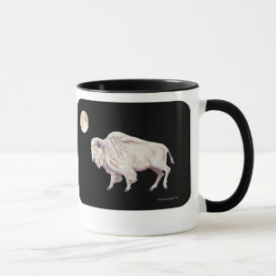Mug Conception blanche de Pleine lune de Buffalo
