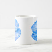 Mug Conception bleue de fleur de 4h13 de Philippiens (Centre)