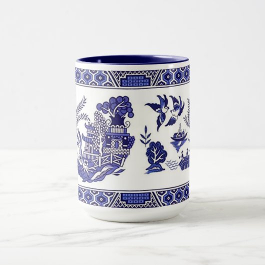 Mug Conception bleue de la Chine de saule (Centre)