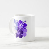 Mug conception bleue mélangée de ketmie (Devant gauche)