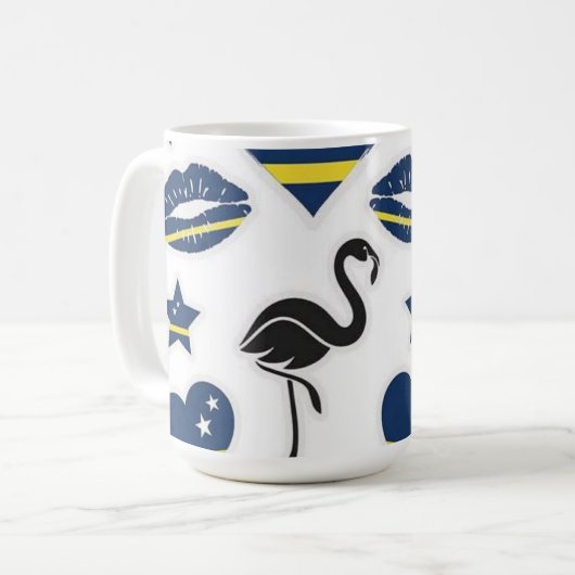 Mug Conception Blue Wave de Curaçao (Devant gauche)
