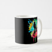 Mug Conception Bmx Et Cross Rider En Partie 1 (Devant droit)