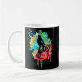 Mug Conception Bmx Et Cross Rider En Partie 1 (Gauche)