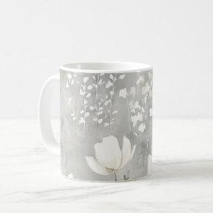 Mug Conception botanique florale à l'aquarelle neutre