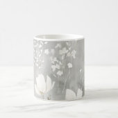 Mug Conception botanique florale à l'aquarelle neutre (Centre)