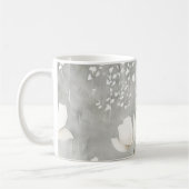 Mug Conception botanique florale à l'aquarelle neutre (Gauche)