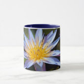 Mug Conception botanique florale de nénuphar tropical (Centre)